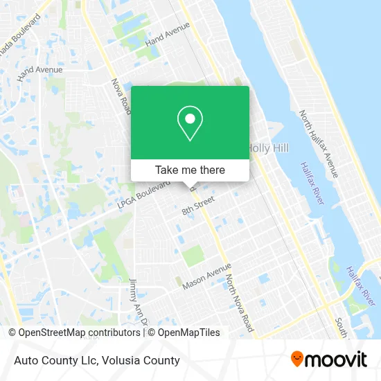 Auto County Llc map