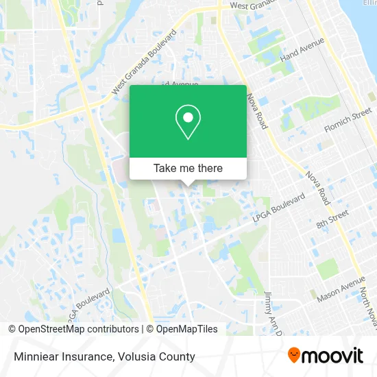 Minniear Insurance map