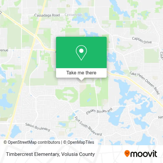 Timbercrest Elementary map