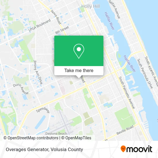 Overages Generator map