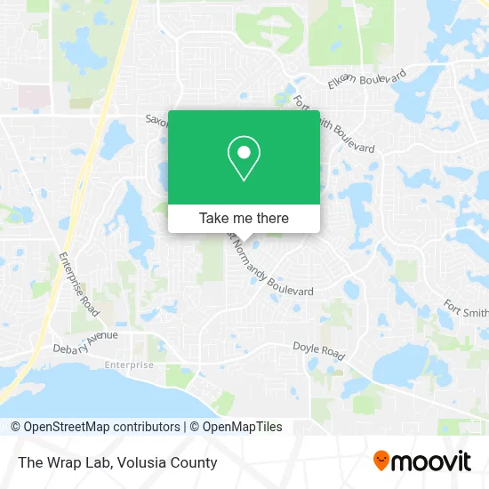 The Wrap Lab map