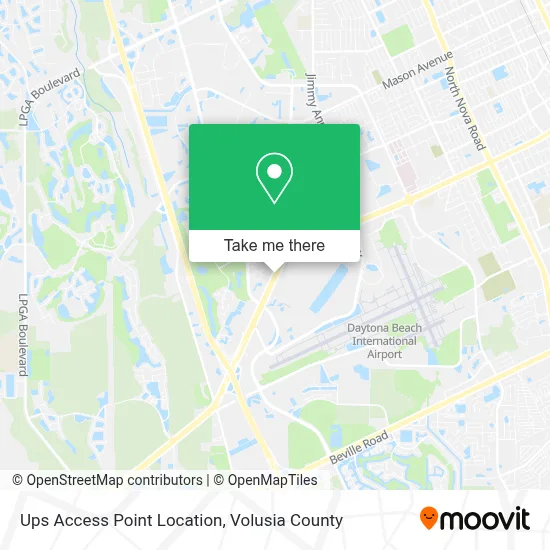 Ups Access Point Location map