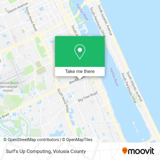 Surf's Up Computing map