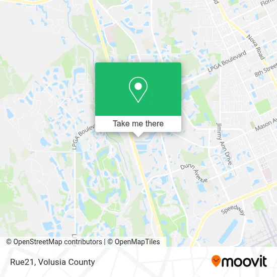 Rue21 map