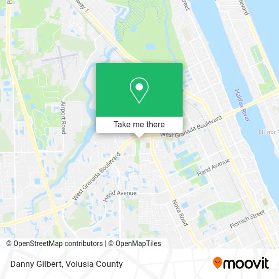 Danny Gilbert map