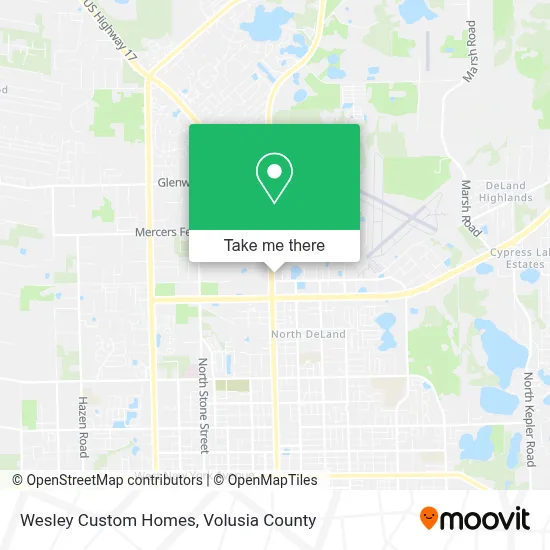Wesley Custom Homes map