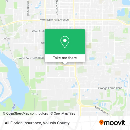 All Florida Insurance map