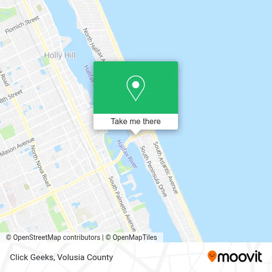 Click Geeks map