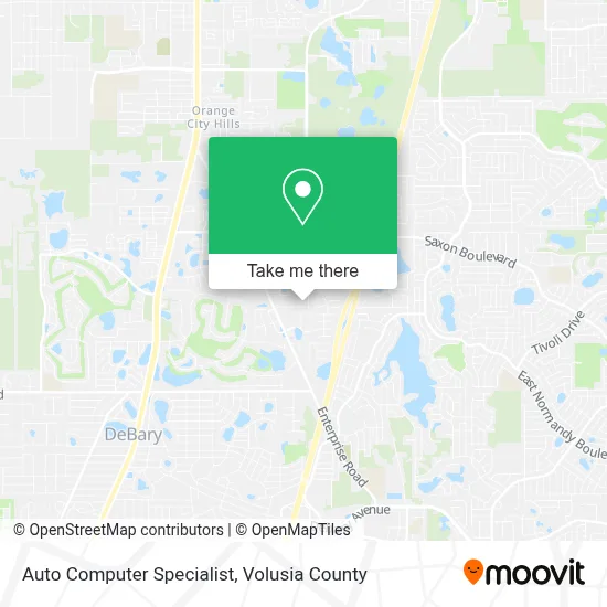 Auto Computer Specialist map