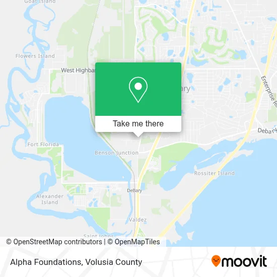 Alpha Foundations map