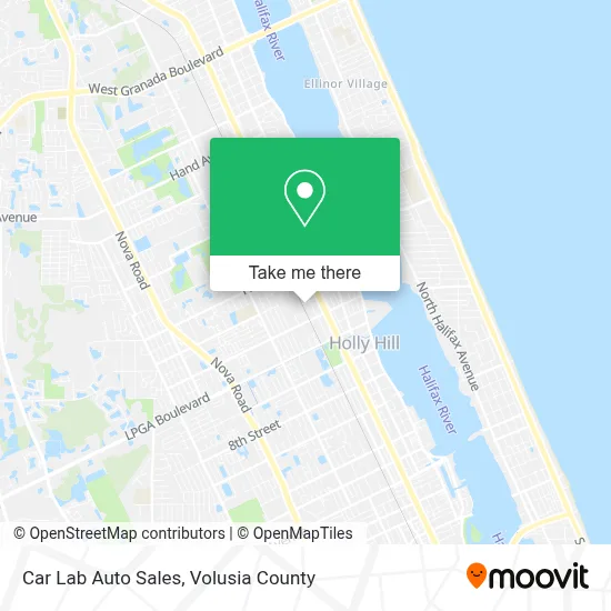 Car Lab Auto Sales map