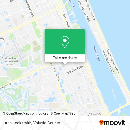 Aaa Locksmith map