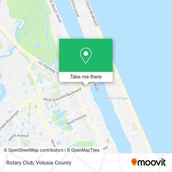 Rotary Club map