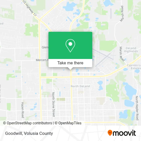 Goodwill map