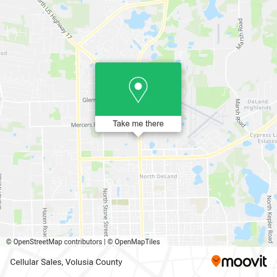 Cellular Sales map