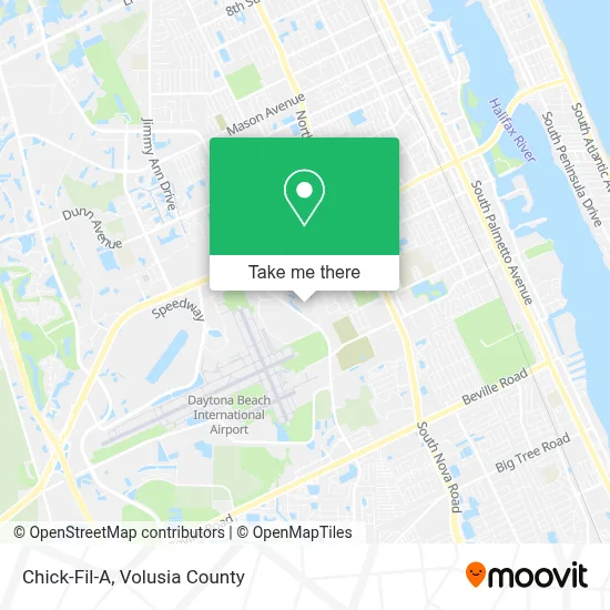 Chick-Fil-A map