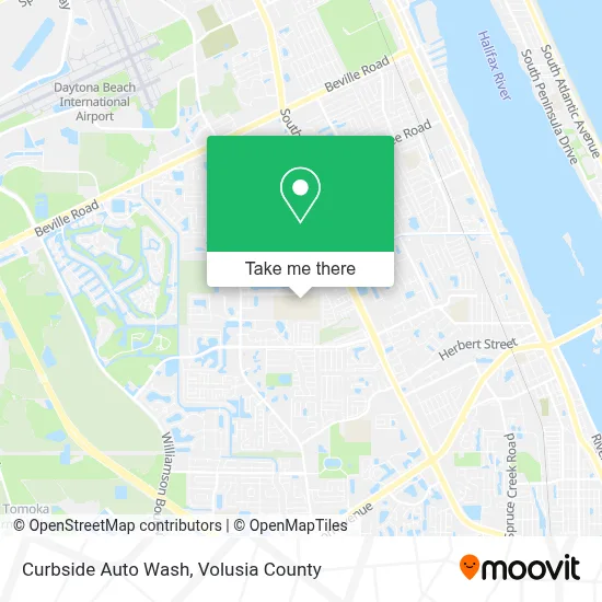 Curbside Auto Wash map
