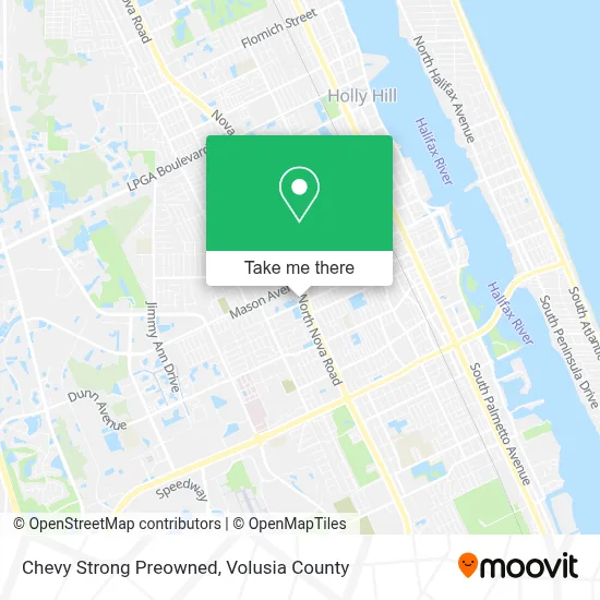 Chevy Strong Preowned map