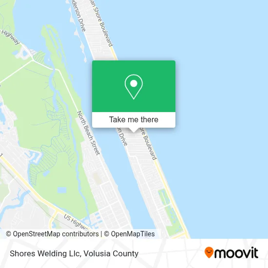 Shores Welding Llc map