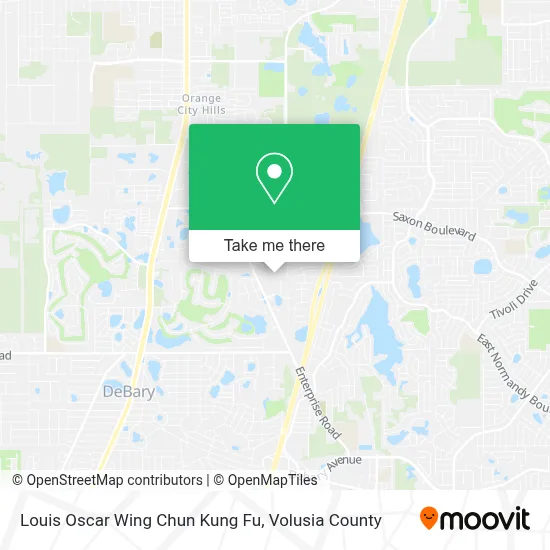 Louis Oscar Wing Chun Kung Fu map