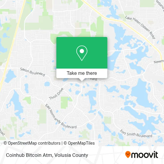 Coinhub Bitcoin Atm map