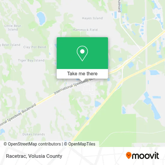 Racetrac map