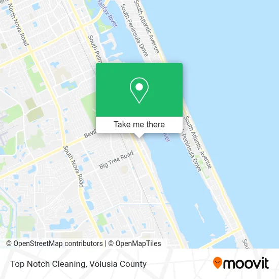 Top Notch Cleaning map