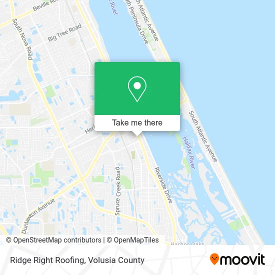 Ridge Right Roofing map