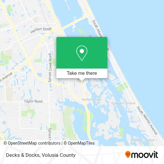 Decks & Docks map