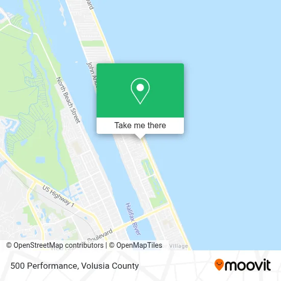 500 Performance map