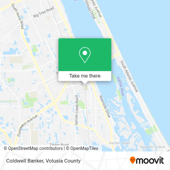 Coldwell Banker map