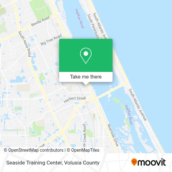 Seaside Training Center map