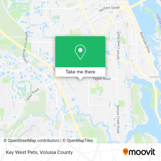Key West Pets map
