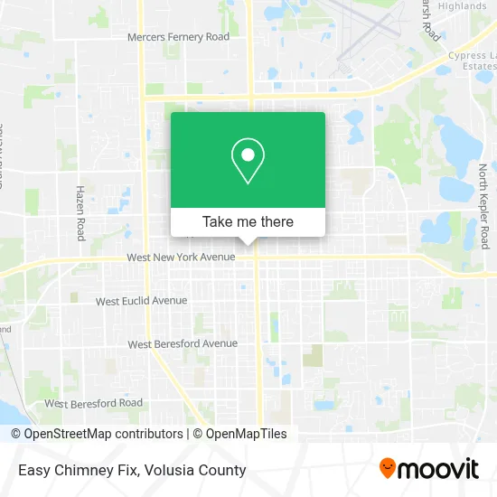 Easy Chimney Fix map
