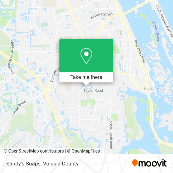 Sandy's Soaps map