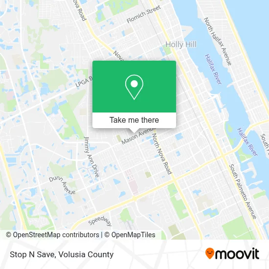 Stop N Save map