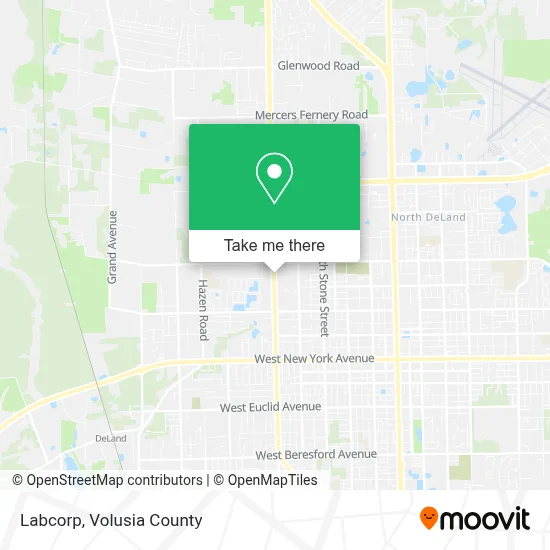 Labcorp map
