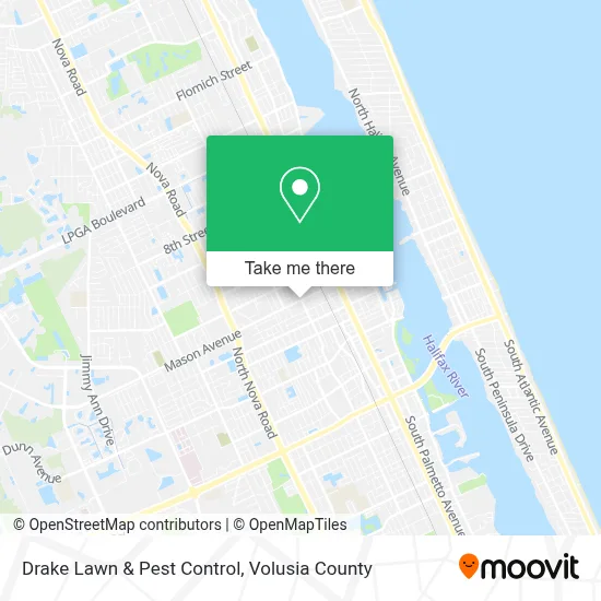 Drake Lawn & Pest Control map