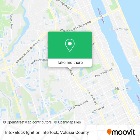 Intoxalock Ignition Interlock map