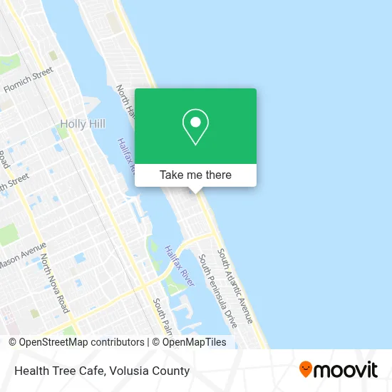 Health Tree Cafe map