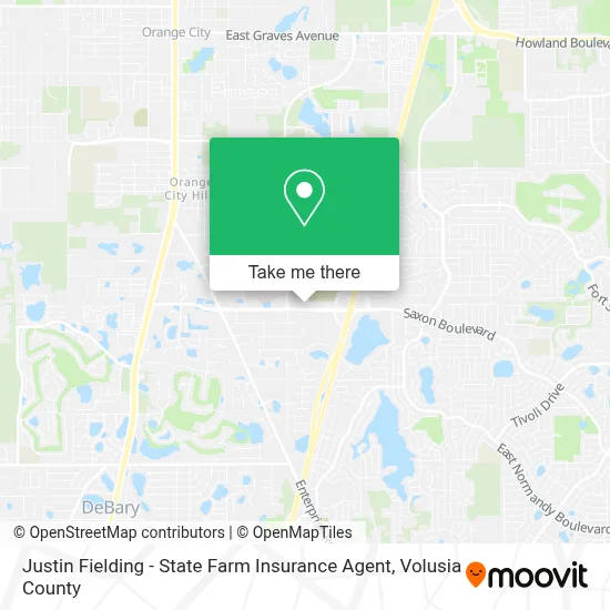 Justin Fielding - State Farm Insurance Agent map