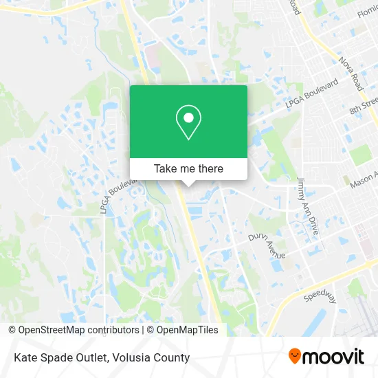 Kate Spade Outlet map