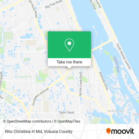 Rho Christina H Md map