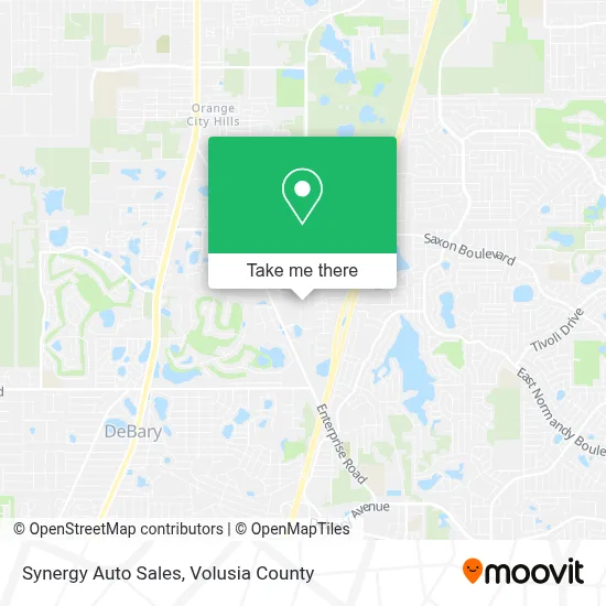 Synergy Auto Sales map