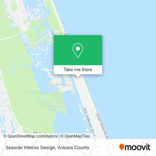Seaside Interior Design map