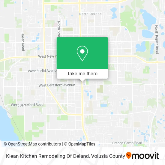 Klean Kitchen Remodeling Of Deland map