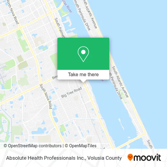 Absolute Health Professionals Inc. map