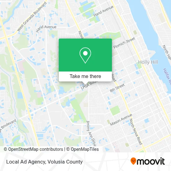 Local Ad Agency map
