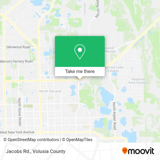 Jacobs Rd. map
