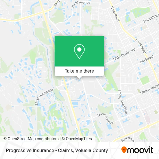 Progressive Insurance - Claims map